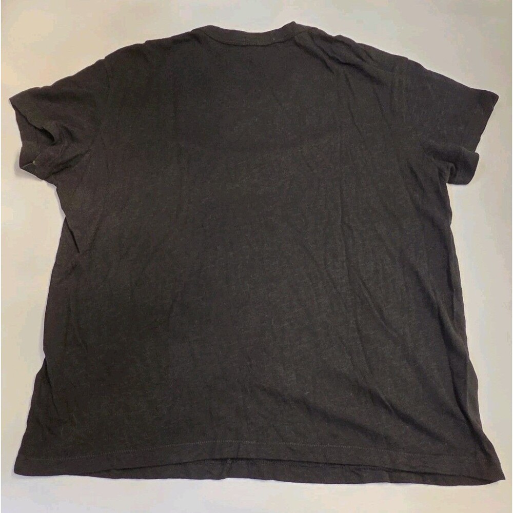 Buck Mason Black Slub Easy Crew T-Shirt Small Made in USA Cotton NWT READ - Picture 2 of 7